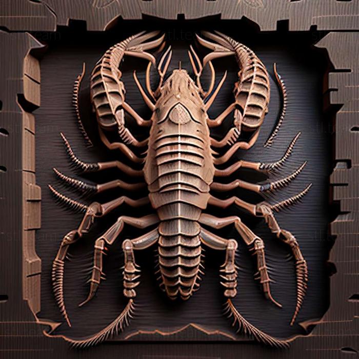 3D модель Scolopendra subspinipes japonica (STL)